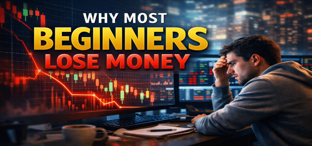 Why most beginners lose money in trading